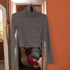 Turtleneck Crop Top